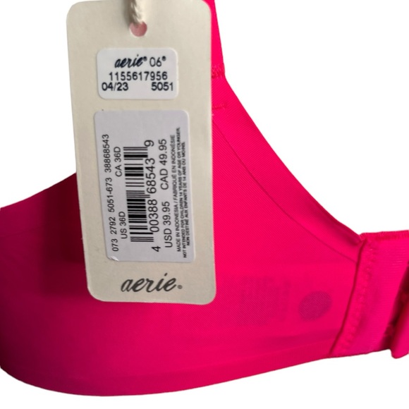 Aerie Smootheez 36D Full Coverage - Fuchsia - Picture 4 of 6